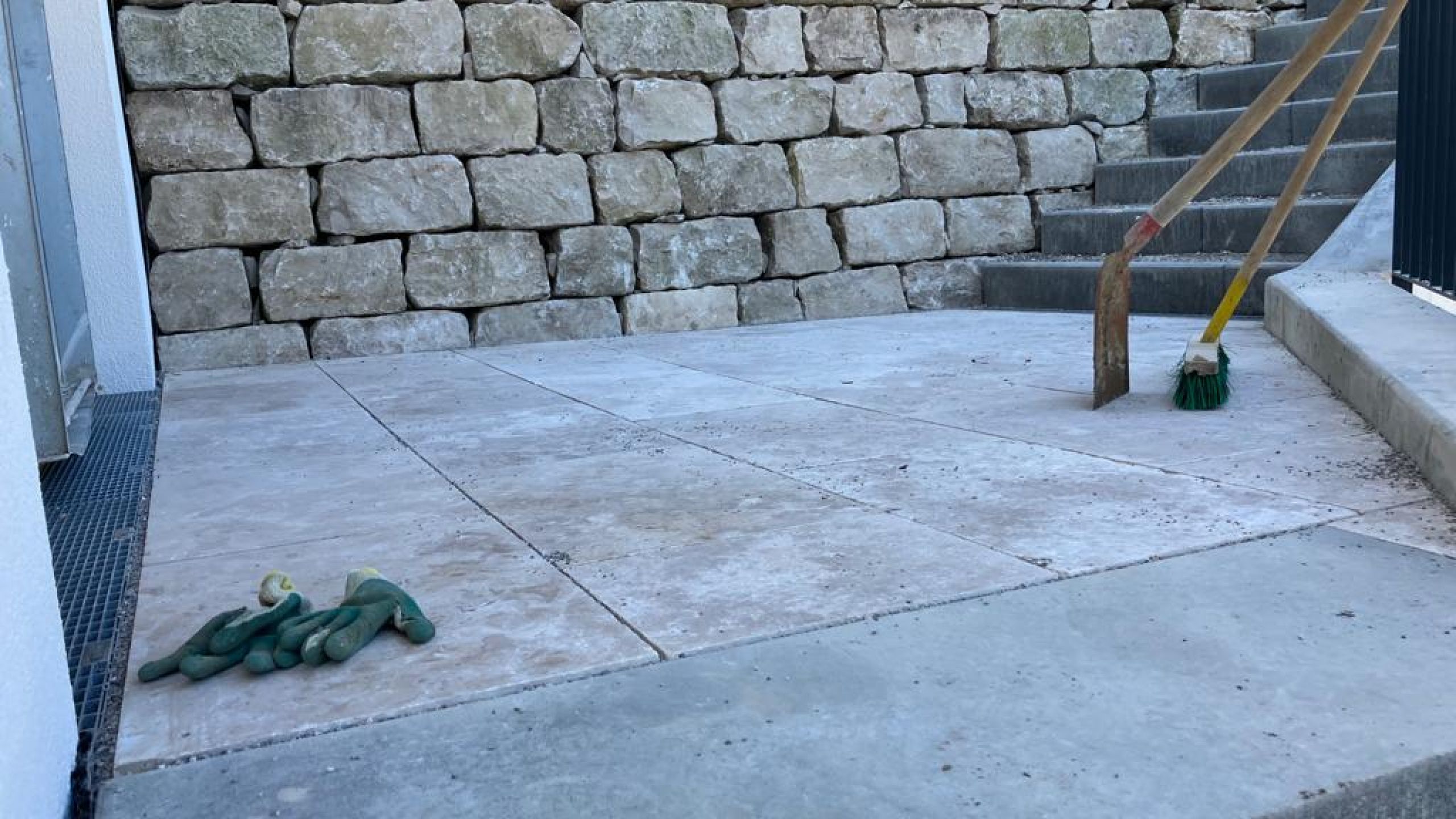 Trockenmauer Muschelkalk